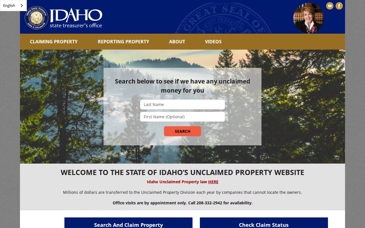 Twin Falls residents directory unclaimed property name search