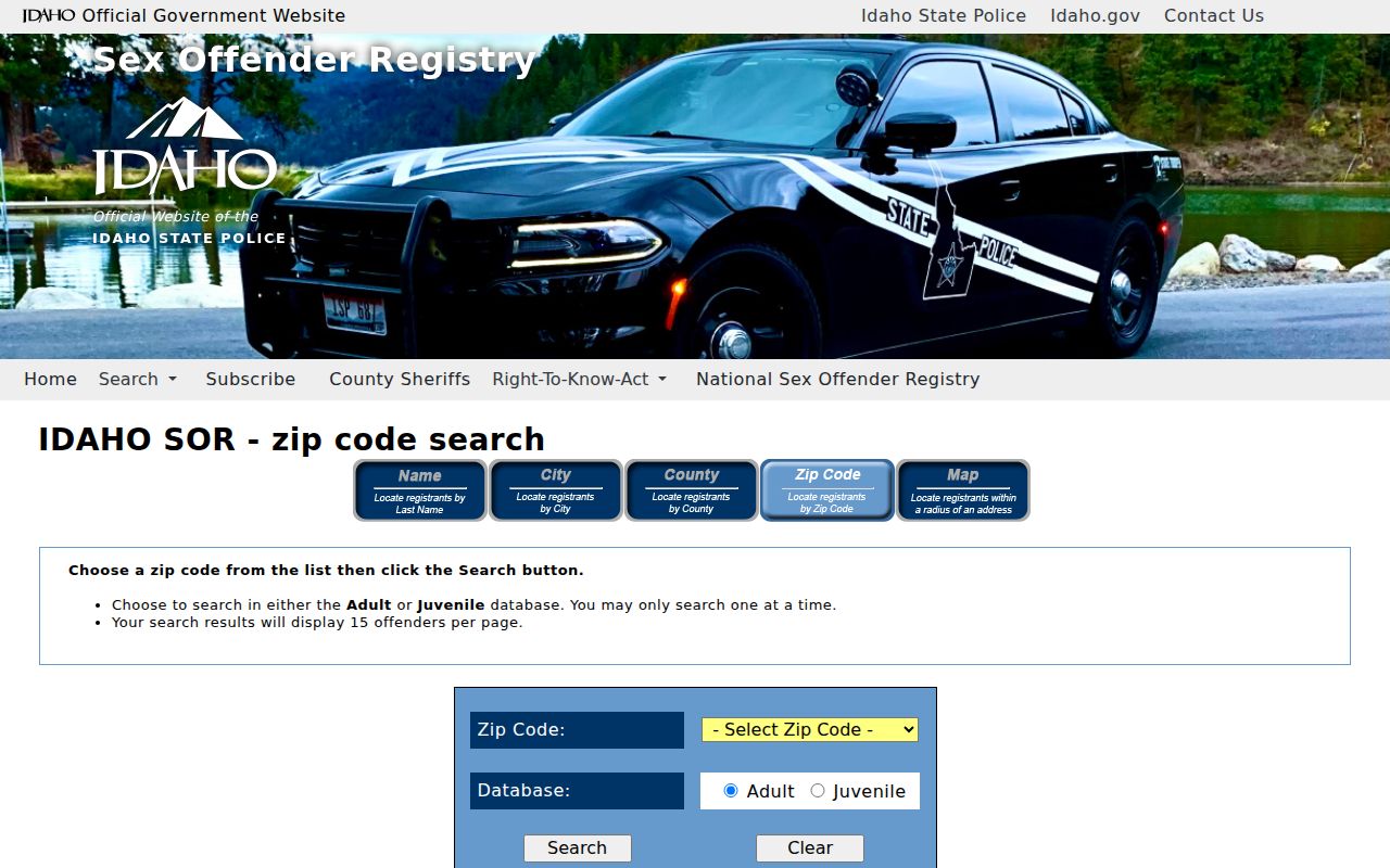 Twin Falls resident lookup Idaho official registry search